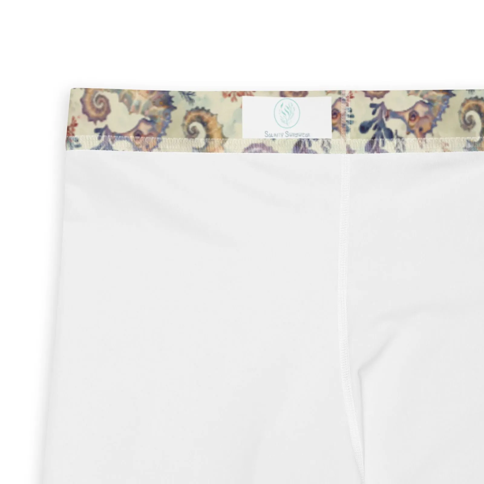 Seahorse Haven Men's Swim Leggings