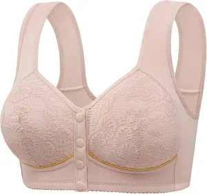 Seamless Bras for Women Plus Size Wirefree Support Bra Everyday Bras No Underwire Comfortable Wireless Padded Bras