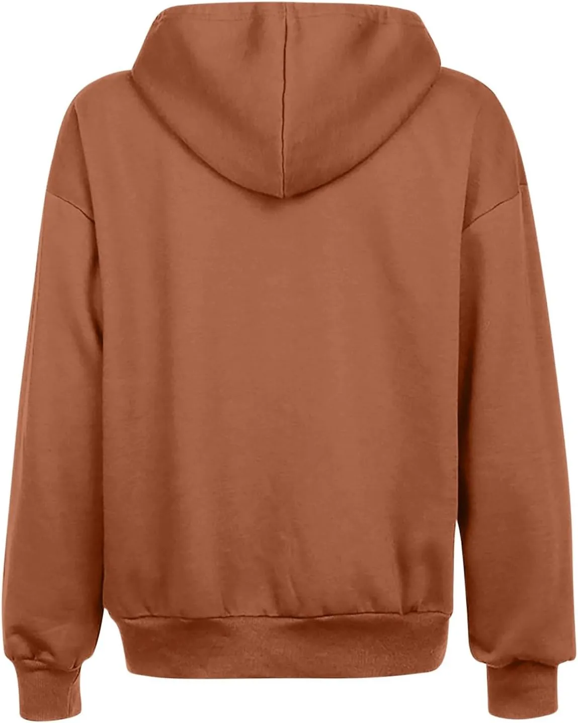 SHAOBGE Womens Zip Up Hoodies Long Sleeve Fall Oversized Sweatshirts Fleece Y2K Jacket with Pockets 2024 Fashion Clothes