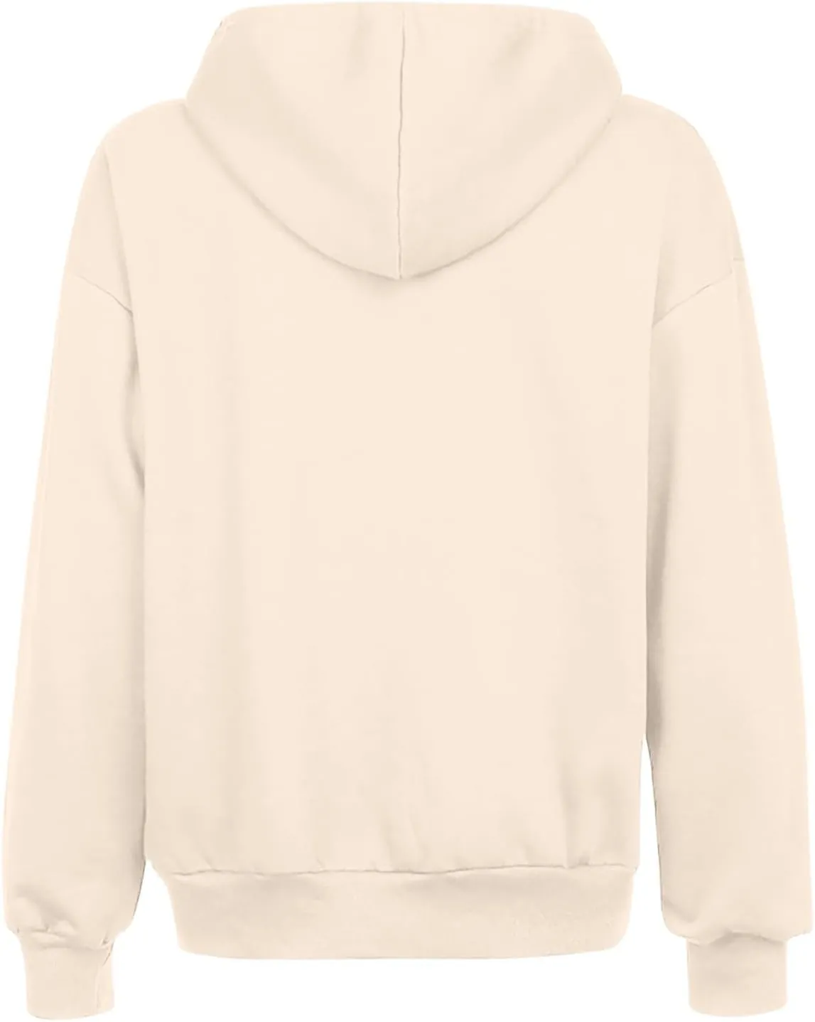 SHAOBGE Womens Zip Up Hoodies Long Sleeve Fall Oversized Sweatshirts Fleece Y2K Jacket with Pockets 2024 Fashion Clothes