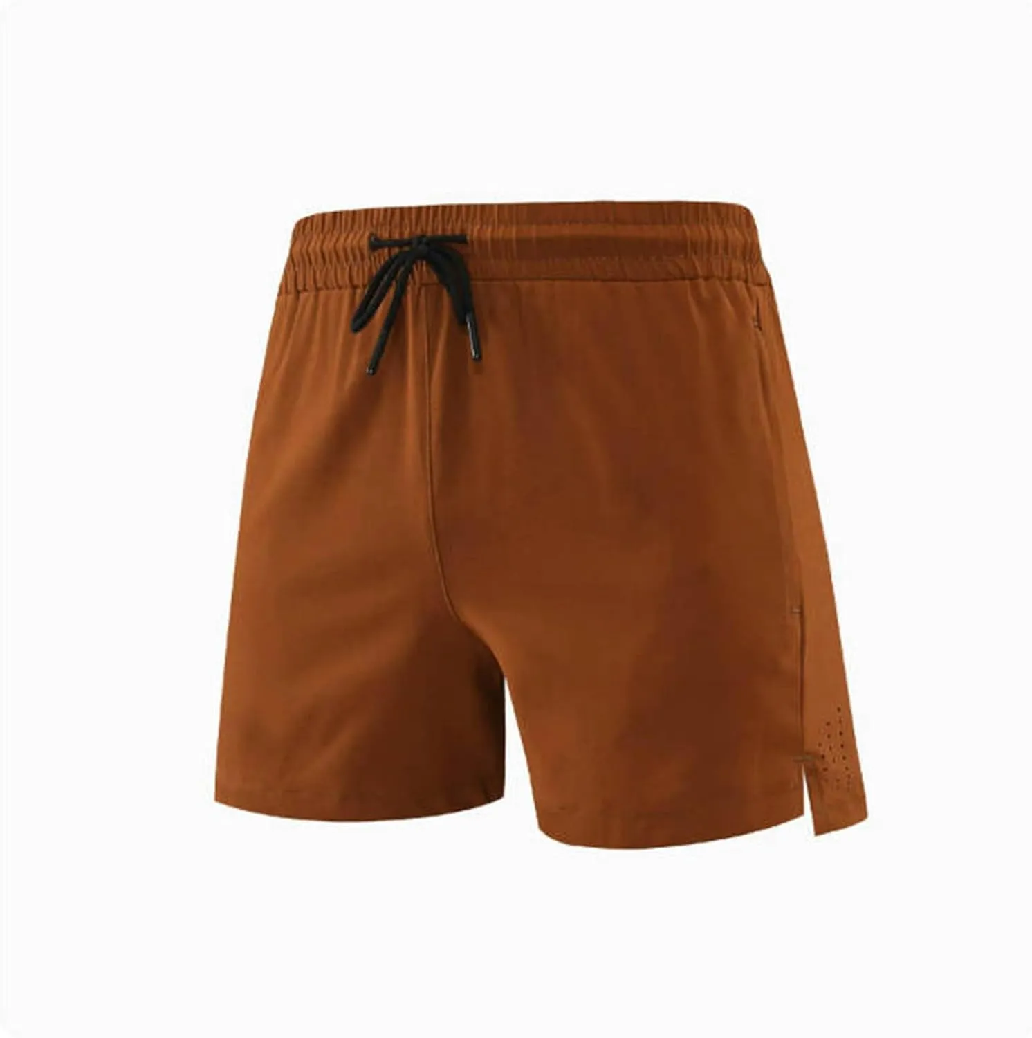 Shorts for Men Casual Cotton Linen Shorts Elastic Waist Short Pants Drawstring Lightweight Short Summer Golf Shorts