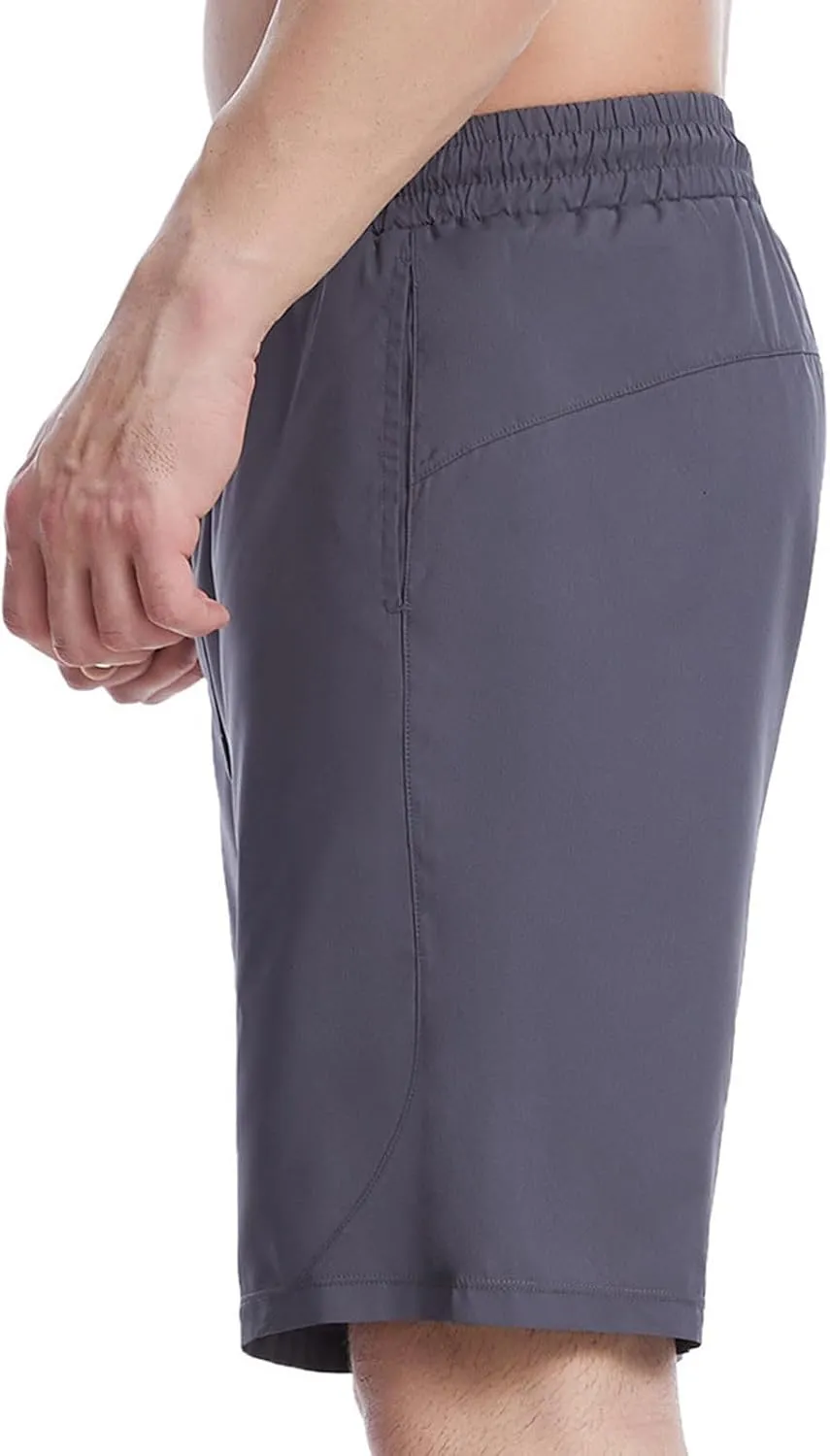 Shorts Mens Gym Exercise Workout Comfort Short Pants Quick Dry Straight Summer Travel Clothes for Sports