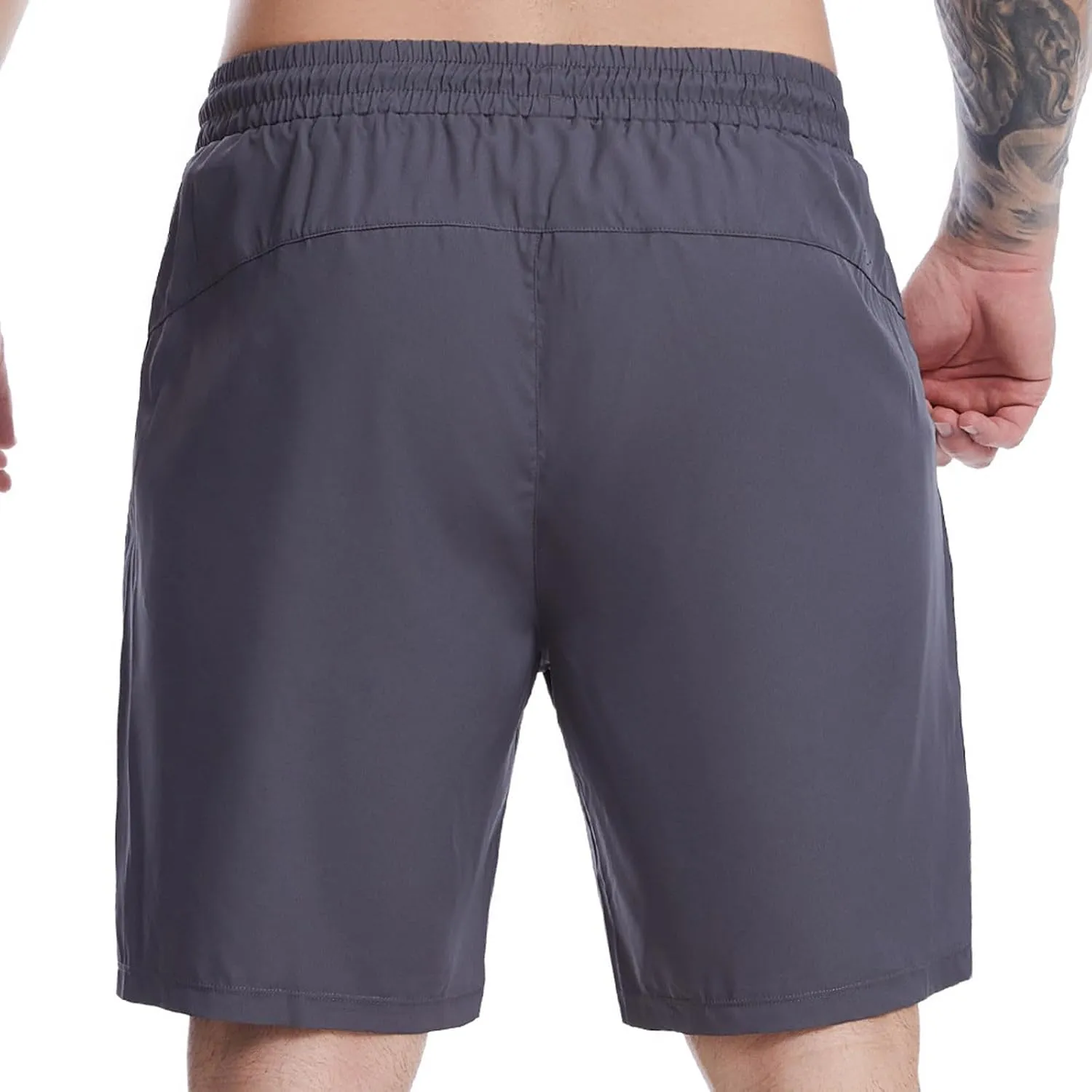 Shorts Mens Gym Exercise Workout Comfort Short Pants Quick Dry Straight Summer Travel Clothes for Sports