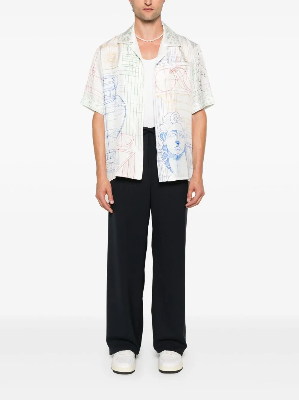 silk Cuban shirt