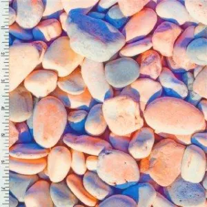 SP-NP2807 Sunris Pebbles Nylon Spandex Digitally Wet Print