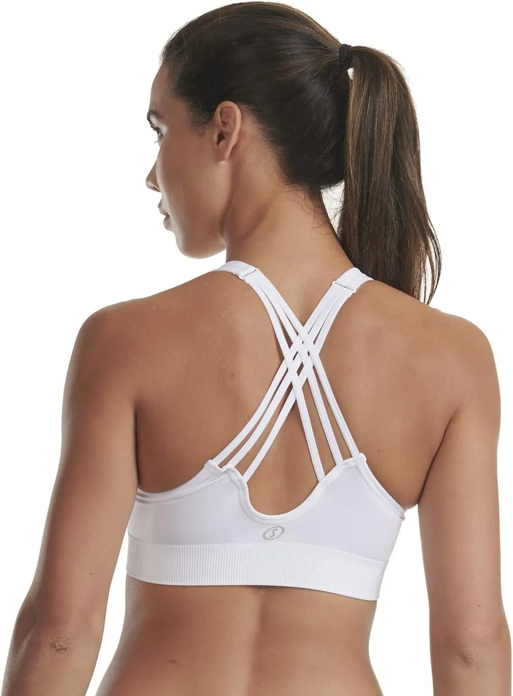 Spalding Women's Activewear Multi-Strap Sports Bra, Regular & Plus Size