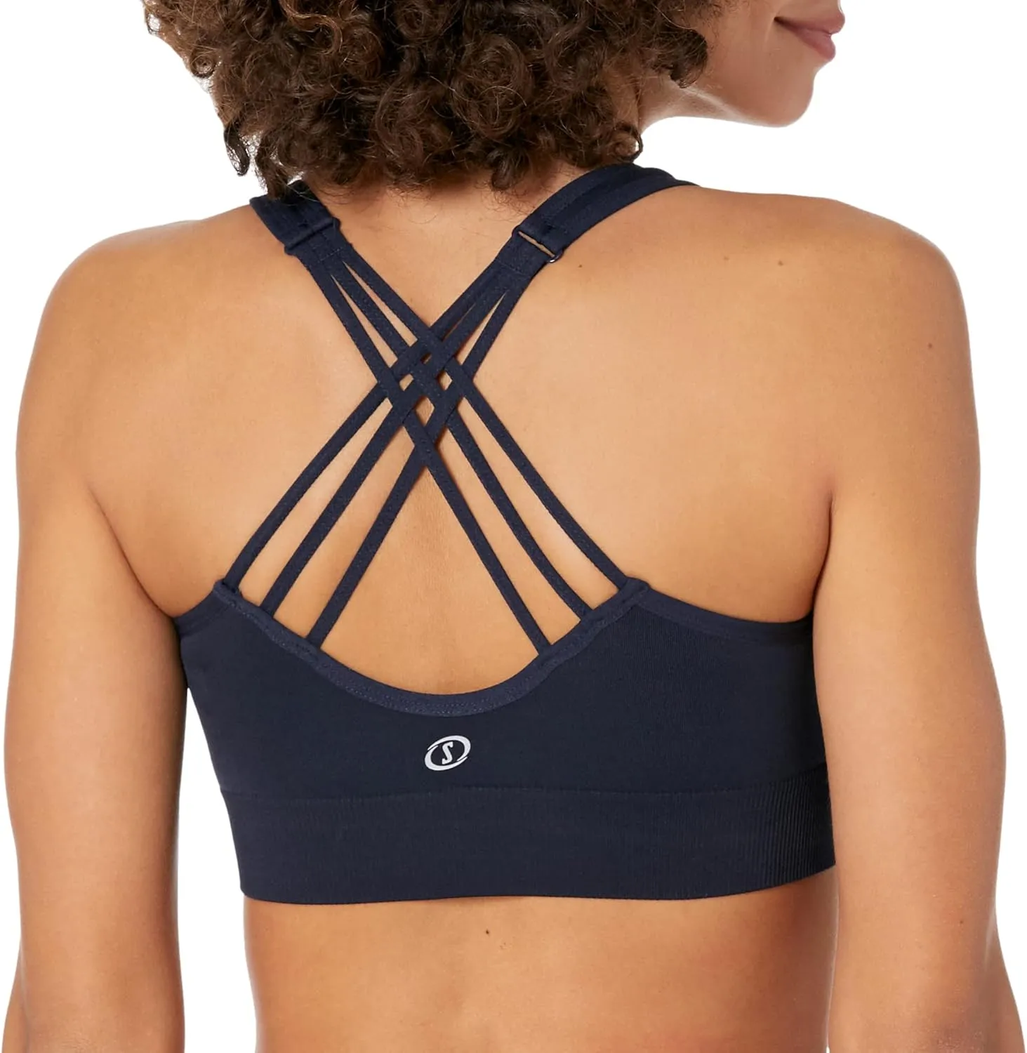 Spalding Women's Activewear Multi-Strap Sports Bra, Regular & Plus Size