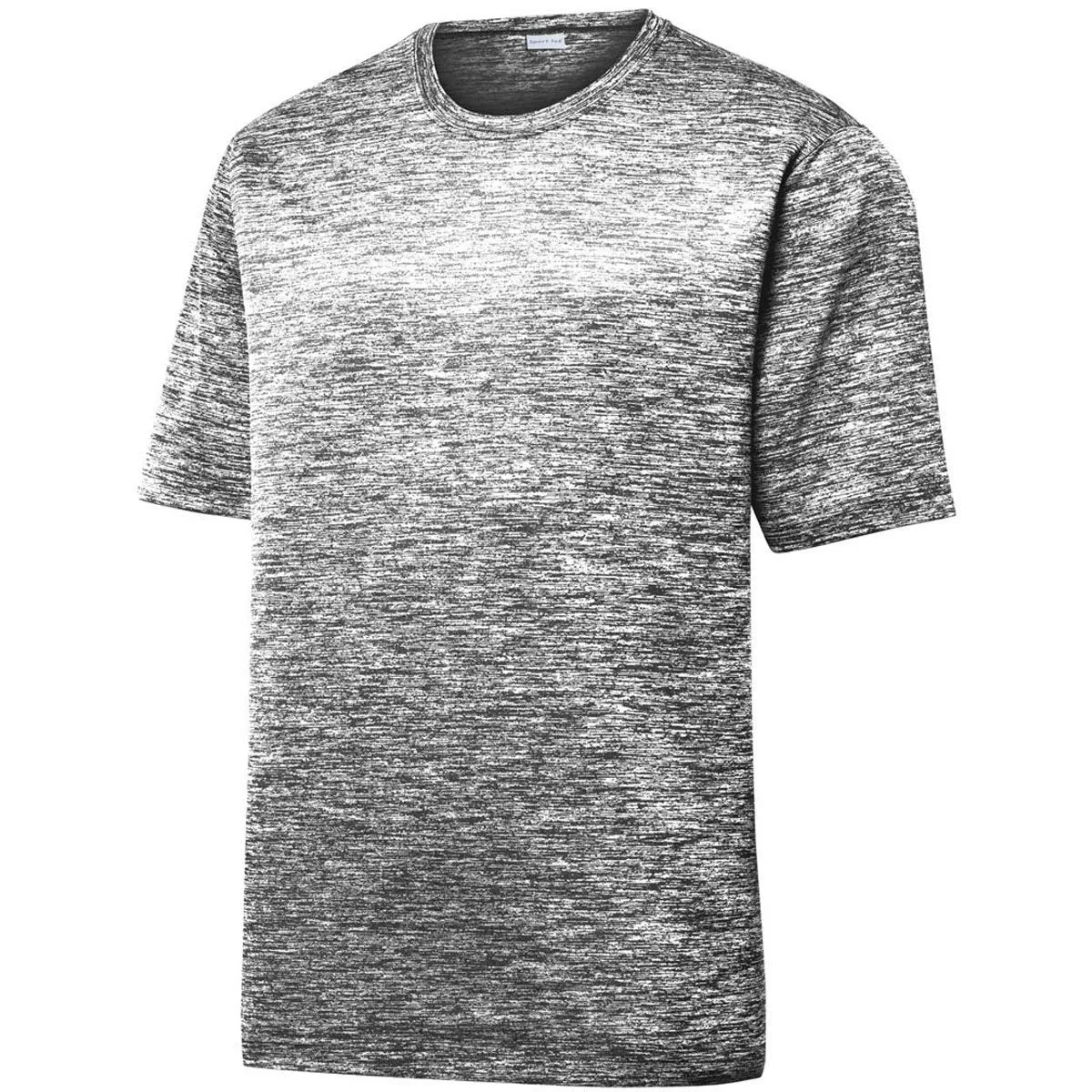 Sport-Tek Men's Black Electric PosiCharge Electric Heather Tee