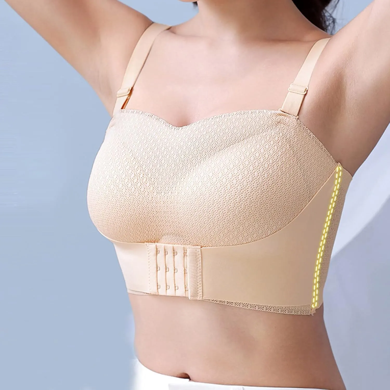 Sports Bras for Women Plus Size Supportive Athletic No Slip Running Wirefree Cute High Impact Push Up Breathable Gym