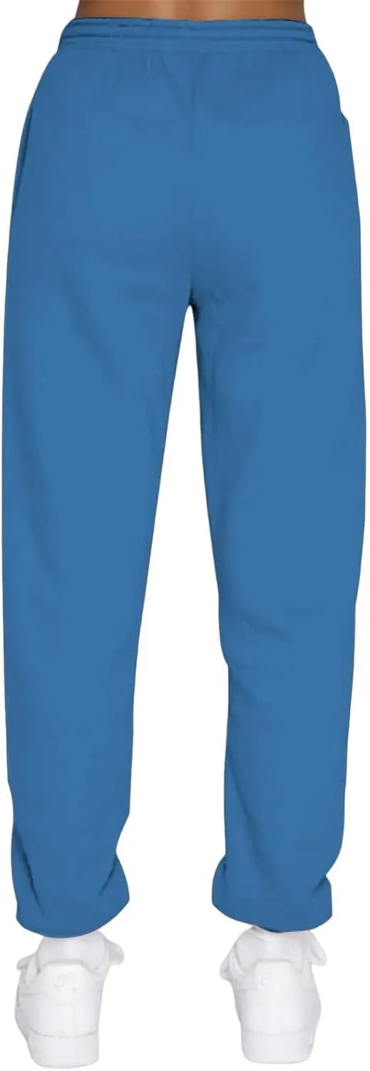 Straight Leg Sweatpants for Women Teen Girls Oversized Fleece Cargo Joggers Fashion Outfits Y2k Clothes 2024