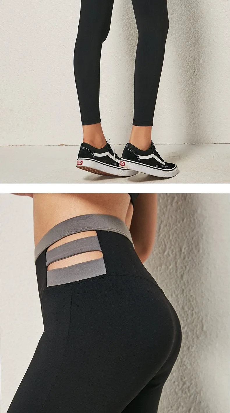 Summer Comfort Show Lean Yoga Pants Women Sweat Dry Peach Hip Gym Pants Lift Hip Sweat Pants
