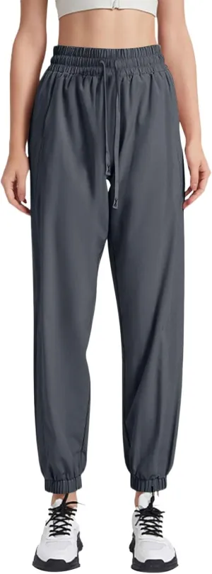 Sweatpants,Casual Baggy Lightweight Breathable and Comfortable with Elastic Bands Wide Leg Pants for Women's Fashion