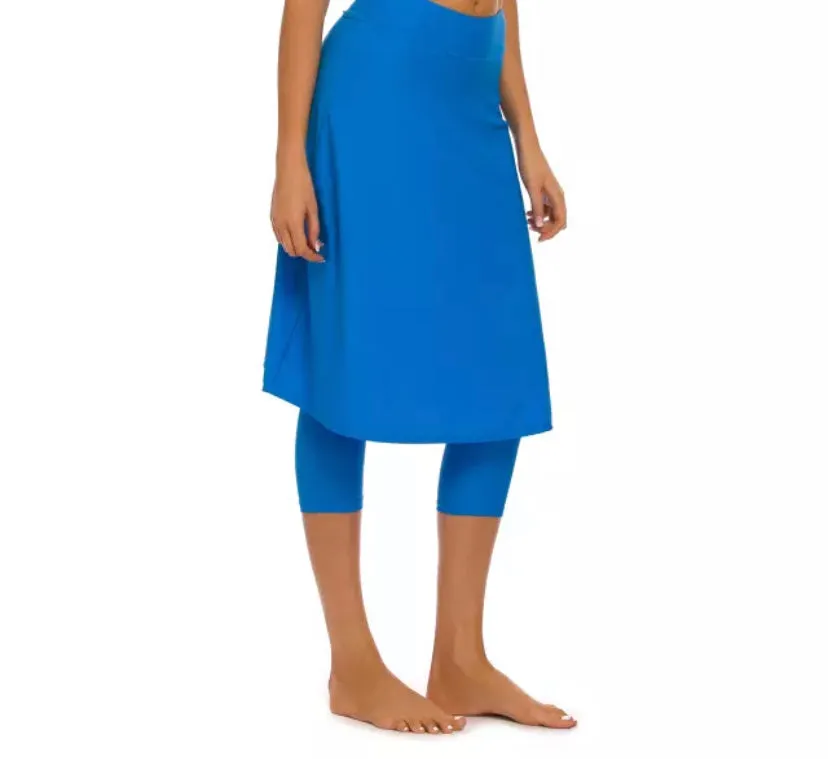Swim Skirt   Leggings