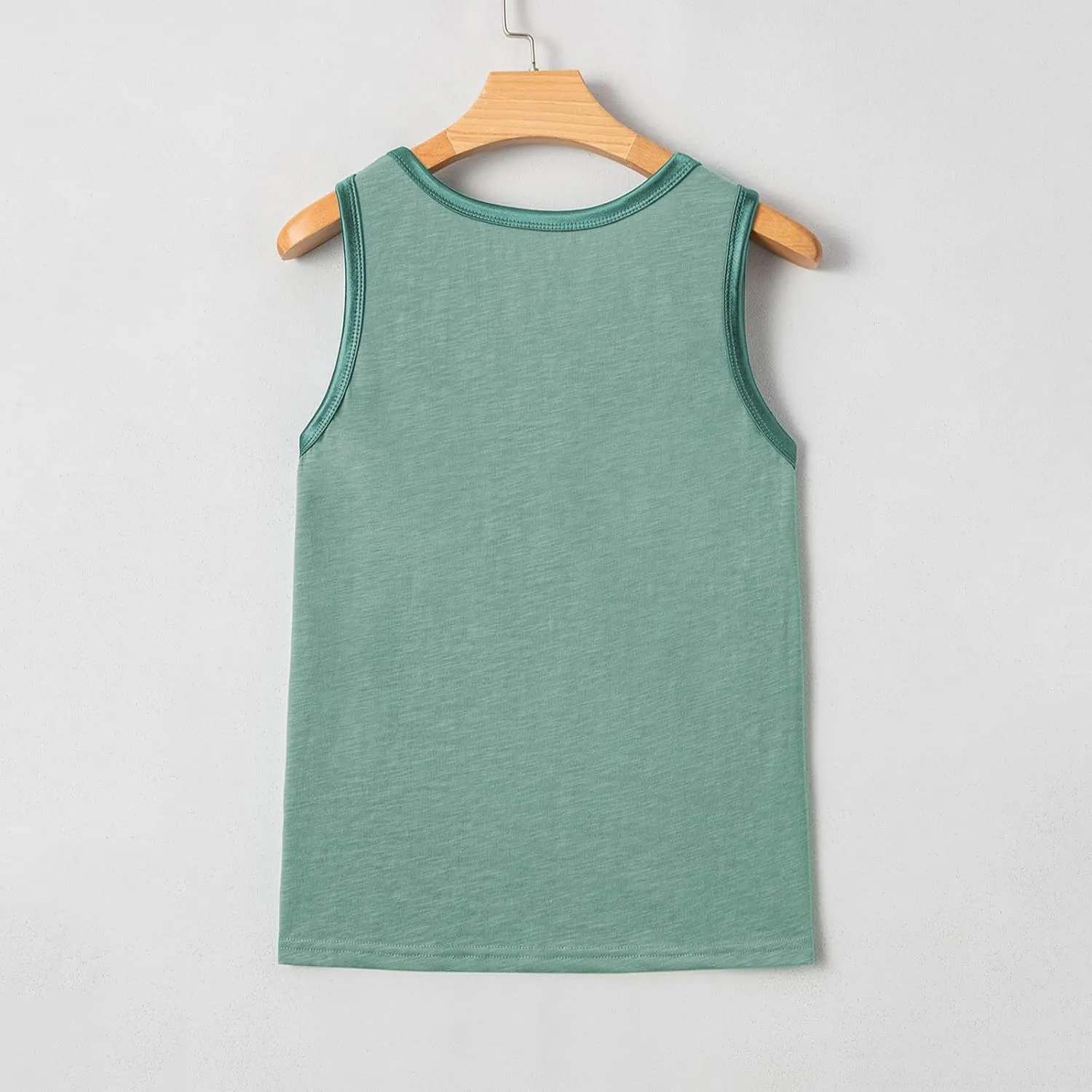 TARIENDY Summer Tank Top for Women Loose Fit Dressy Casual V Neck Shirts Trendy 2025 Flowy Sleeveless Basic Blouse Tops