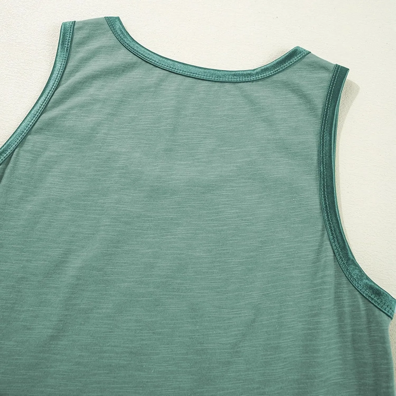 TARIENDY Summer Tank Top for Women Loose Fit Dressy Casual V Neck Shirts Trendy 2025 Flowy Sleeveless Basic Blouse Tops