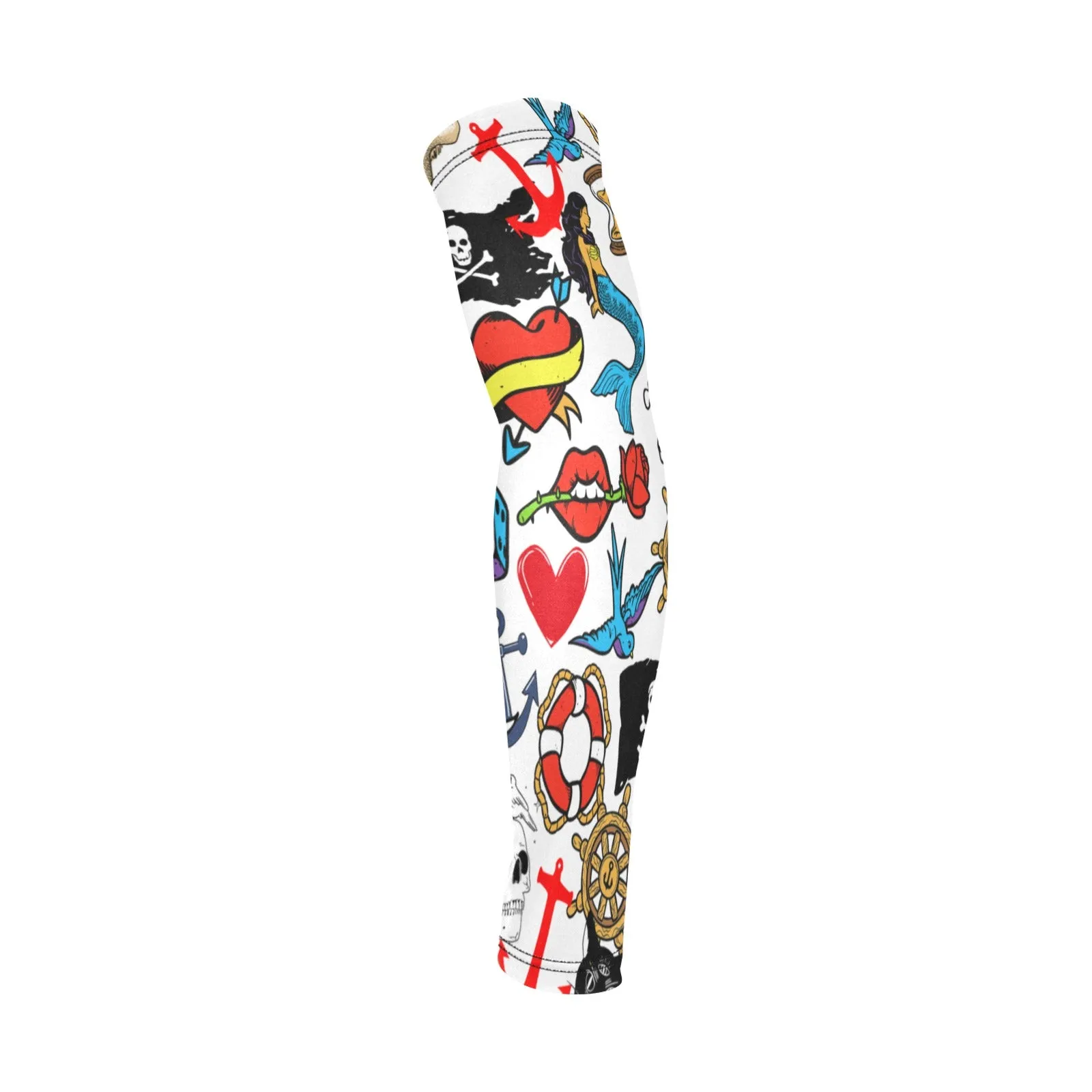 Tatt Art Coloured Weather Protection Arm Sleeves (FWS)