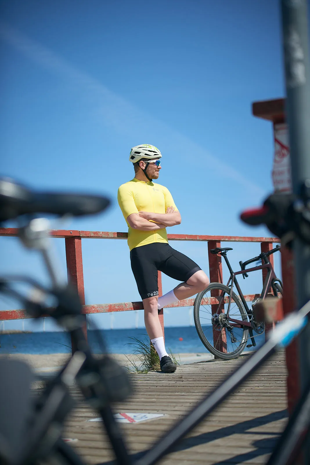 The Cycling Bike Bib Shorts - Black, odorfree and comfy high quality by Fe226