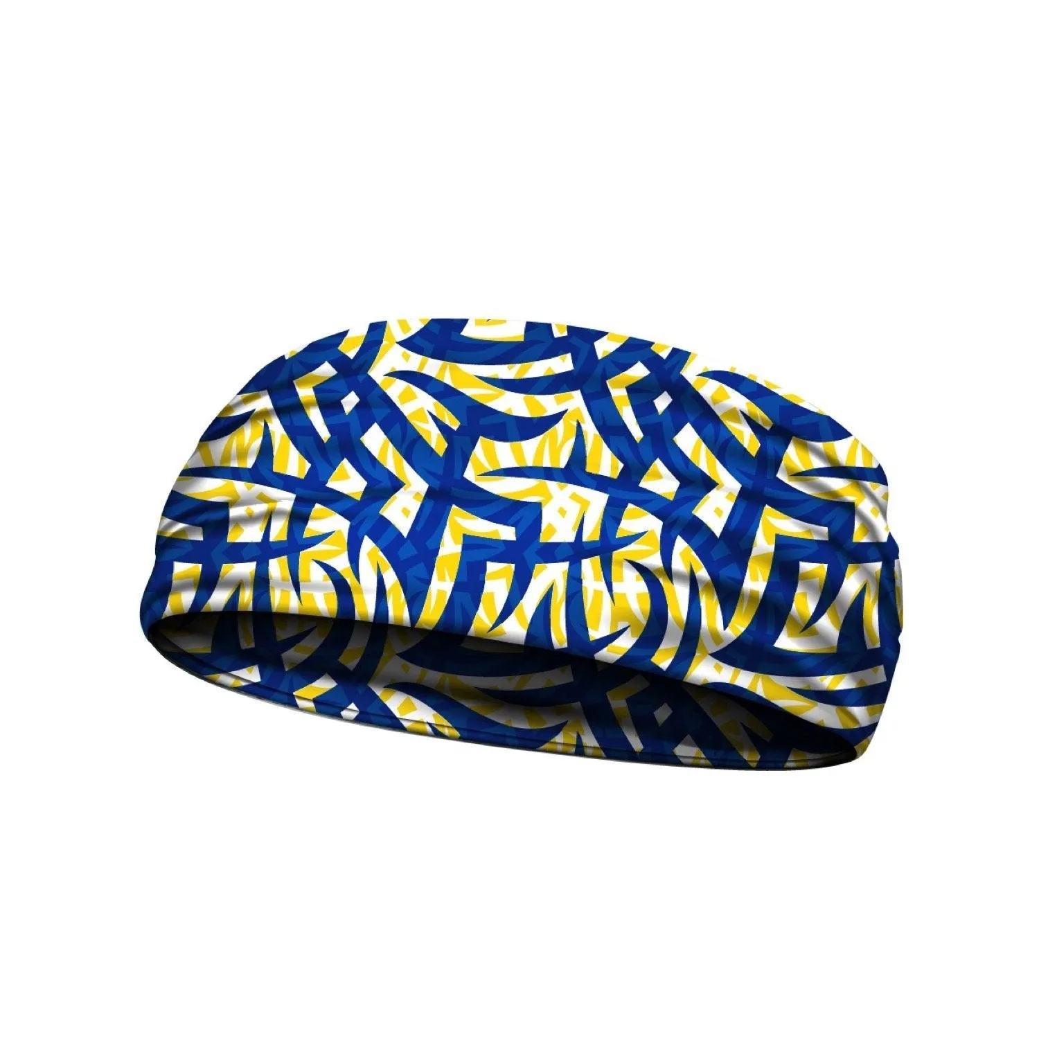 Tribal Ink Blue Yellow