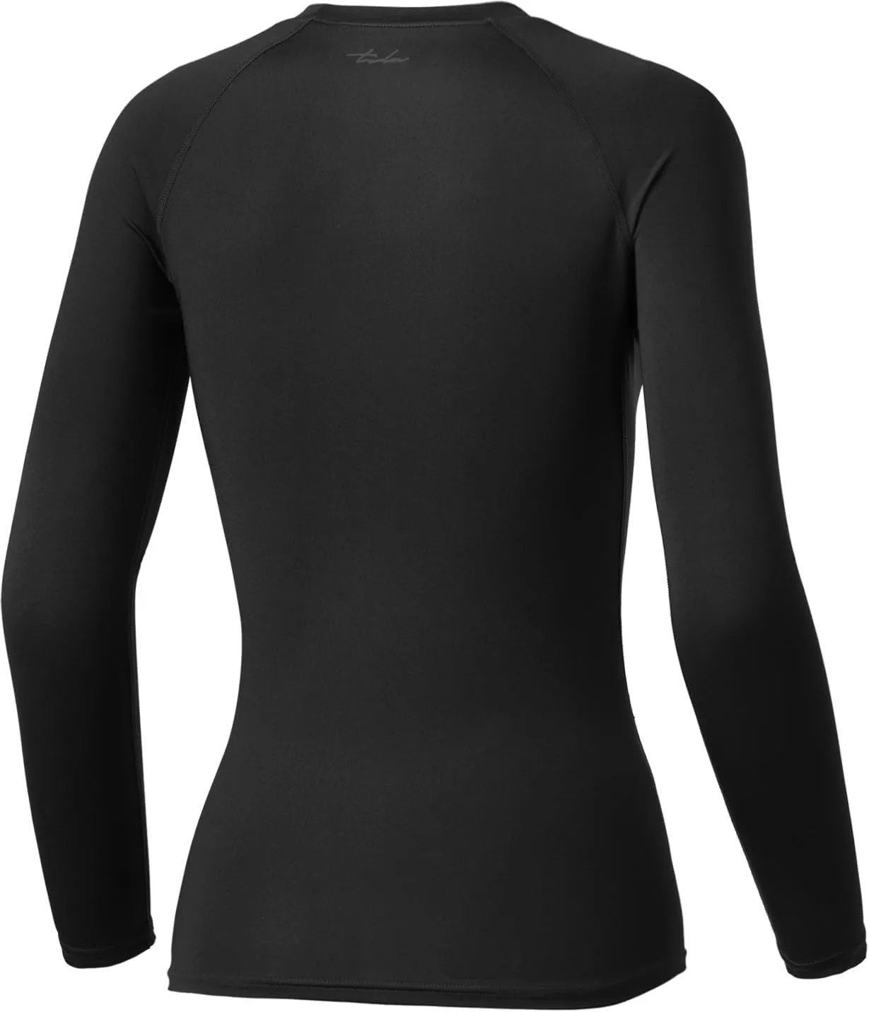 TSLA Women's Sports Compression Shirt, Cool Dry Fit Long Sleeve Workout Tops, Athletic Exercise Gym Yoga Shirts