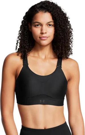 Under Armour Womens Infinity High Impact Sports Bra, (002) Black / / Black, X-Small A-C