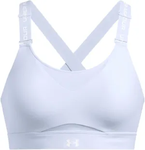 Under Armour Womens Infinity High Impact Sports Bra, (465) Nimbus Blue / / White, X-Large D-DD