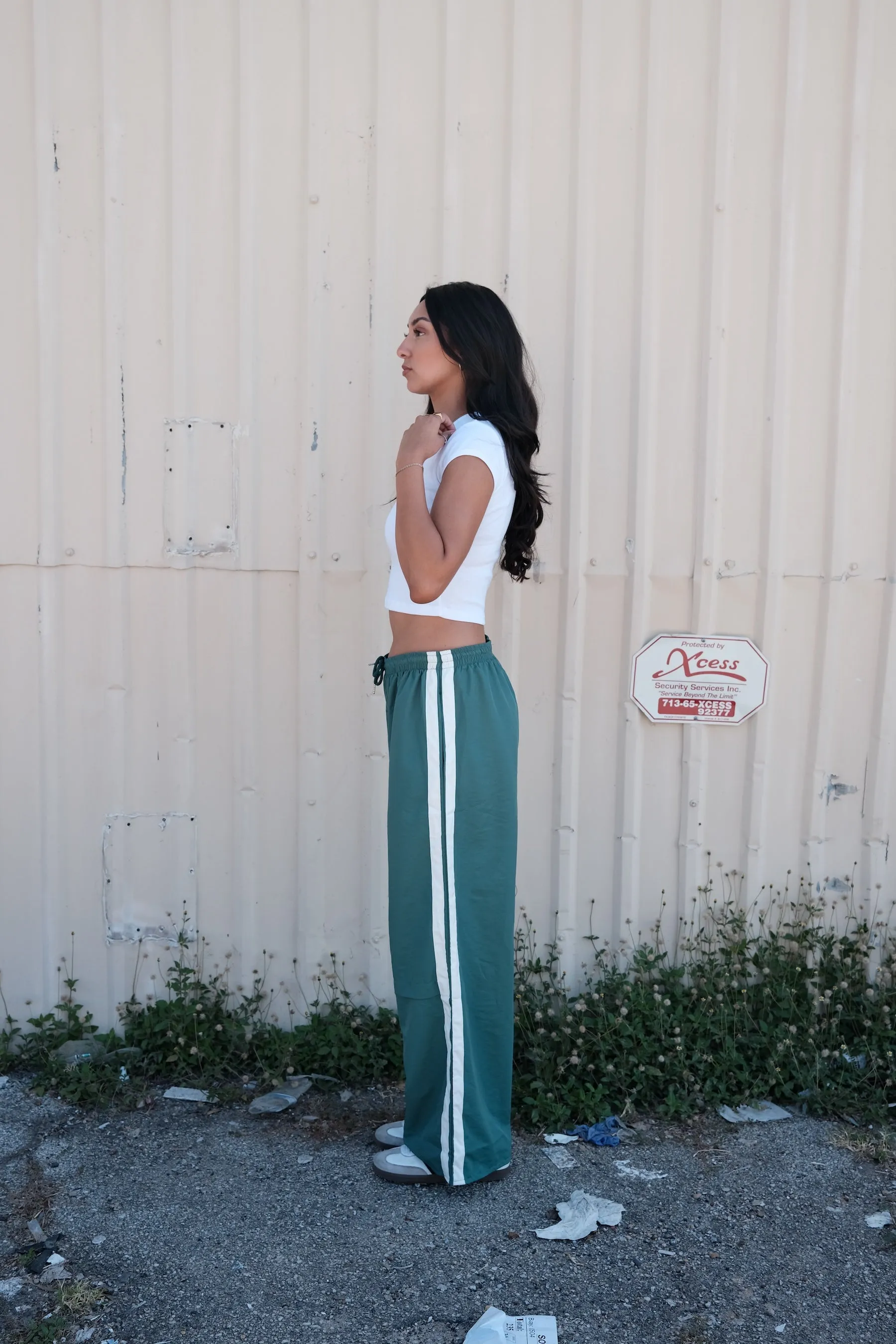 Unisex Windbreaker Baggy Pants | Blank House