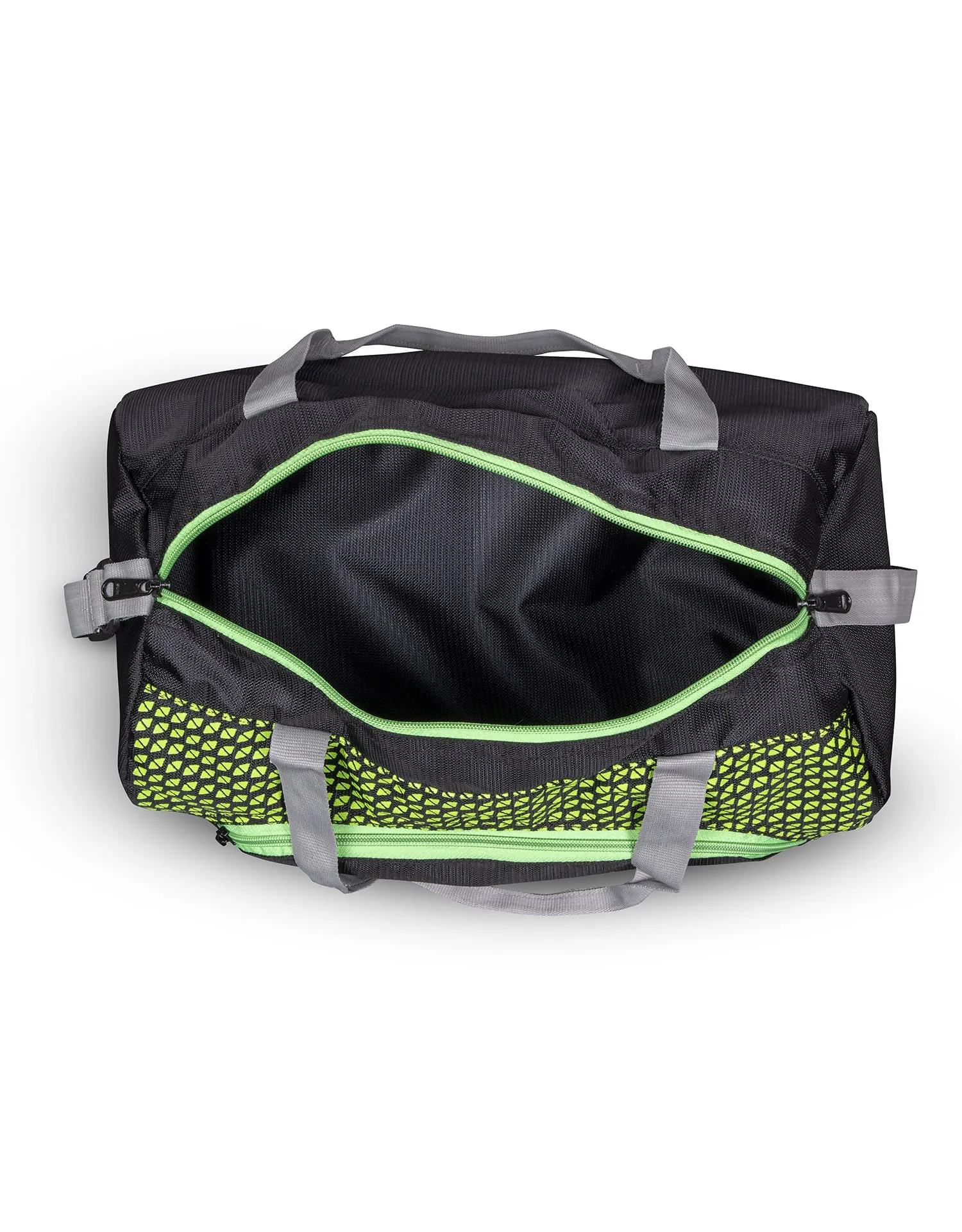 VECTOR X Polyester Blitz Gym Bag II Shoulder bag II Luggage Bag II Sports Bag (Navy-Yellow) 13.5 L