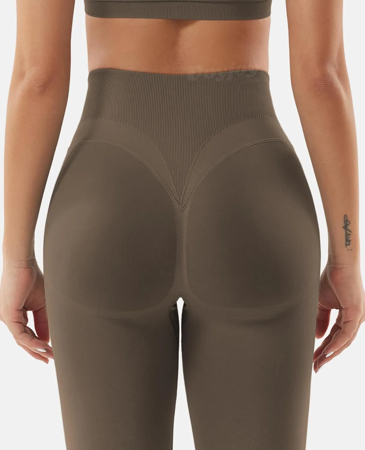 VOYJOY Women Impact Leggings Seamless Scrunch Butt Lifting Workout Leggings High Waisted Gym Yoga Pant