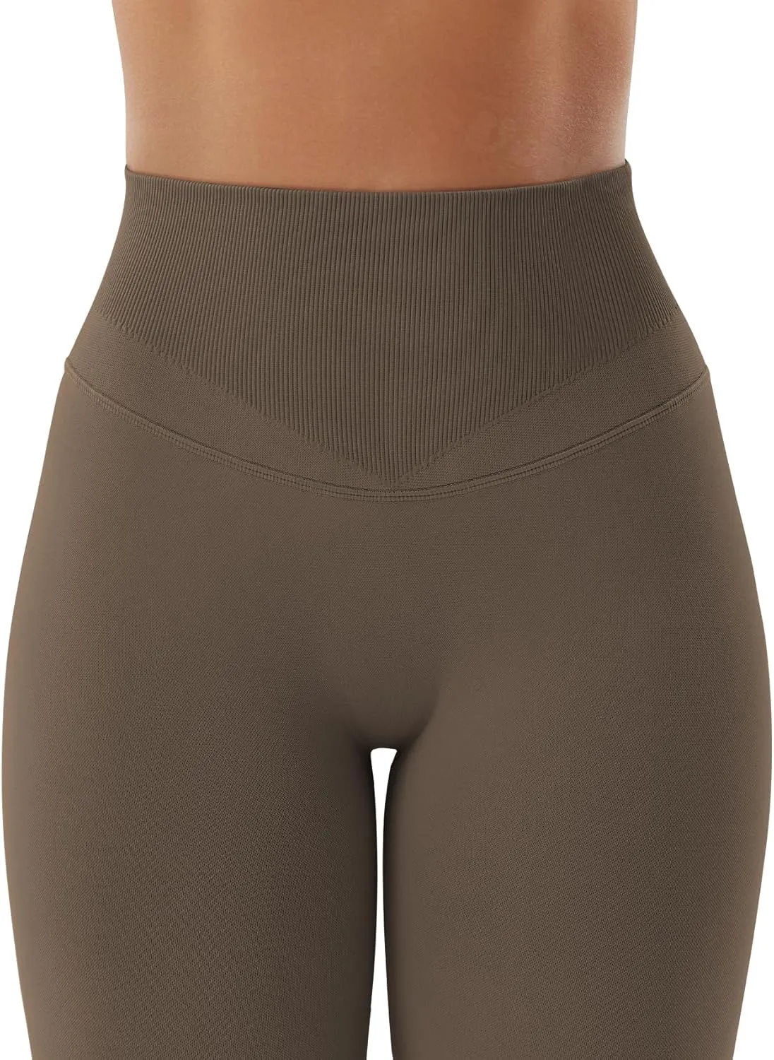 VOYJOY Women Impact Leggings Seamless Scrunch Butt Lifting Workout Leggings High Waisted Gym Yoga Pant