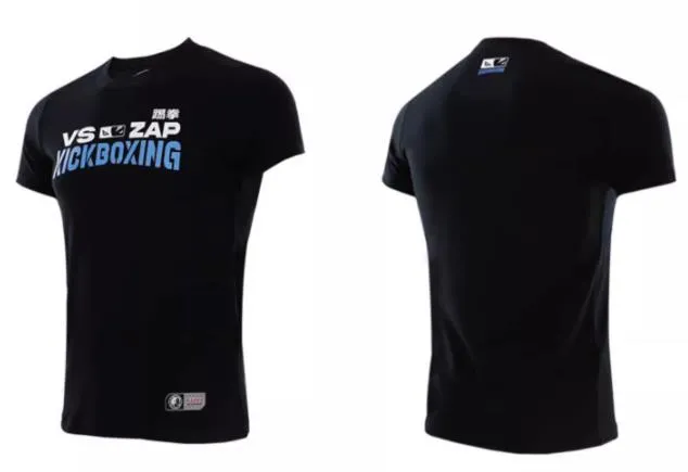 Vszap VT034 Kick Boxing T-Shirt S-4XL Black