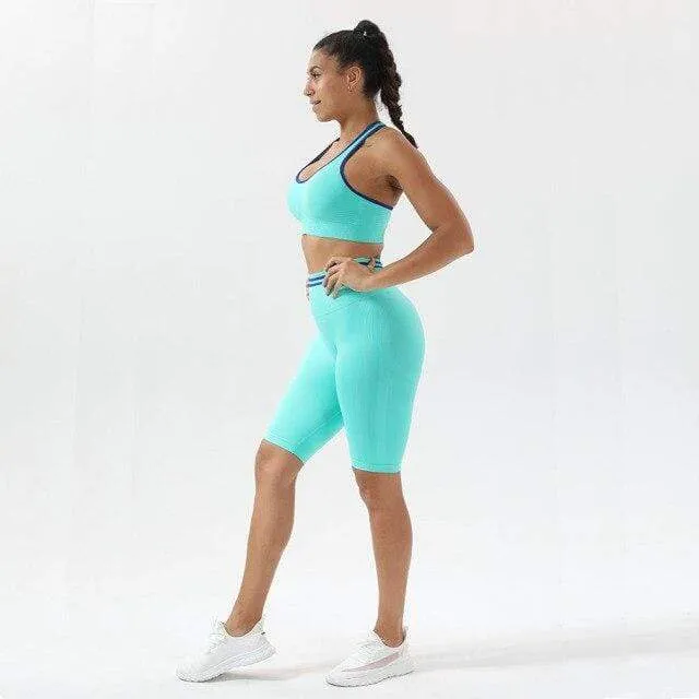 Warrior Seamless Fitness Shorts & Workout Top