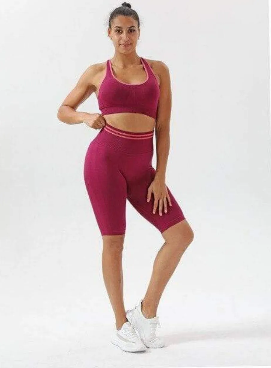 Warrior Seamless Fitness Shorts & Workout Top