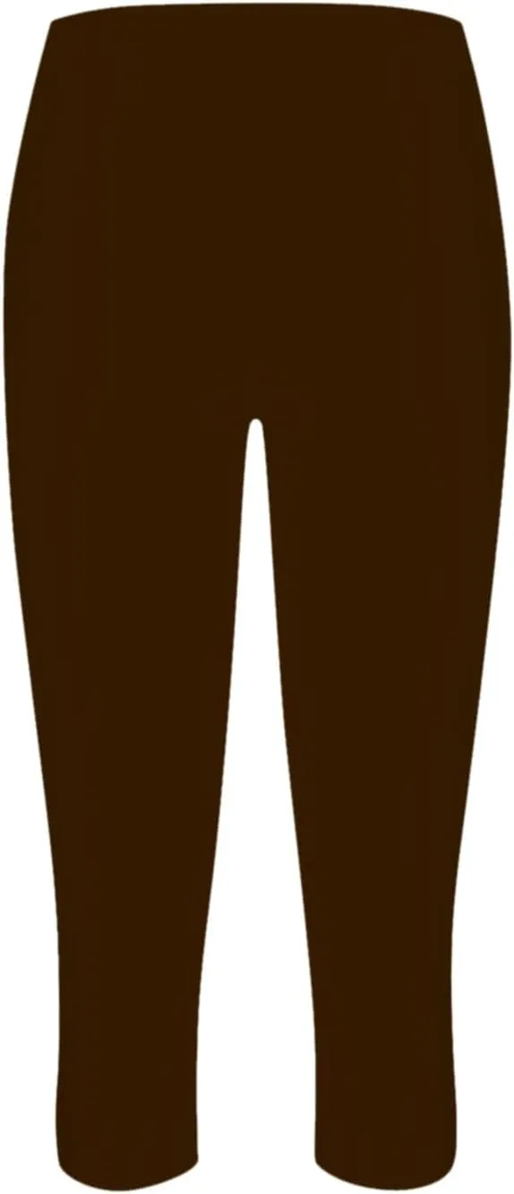 Women Legging Capri for Summer Dressy Cropped High Waist Yoga Pants Comfy Stretchy Workout Compression Pants 2025