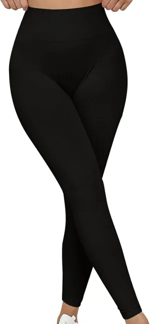 Women Seamless Butt Lifting Leggings High Waist Stretch Running Yoga Legging Tummy Control Booty Workout Tights