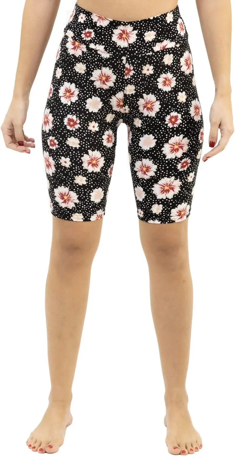 Women's Buttery Soft High-Waisted Biker Shorts- for Workout, Yoga and Running