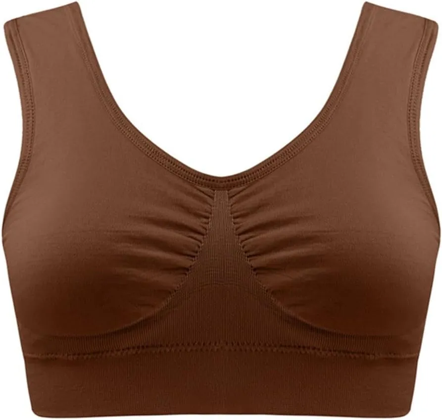 Women's Comfortable Seamless Bra Wireless Shaping Bra Shockproof Design for Active Lifestyles Everyday Wear Bra 2025