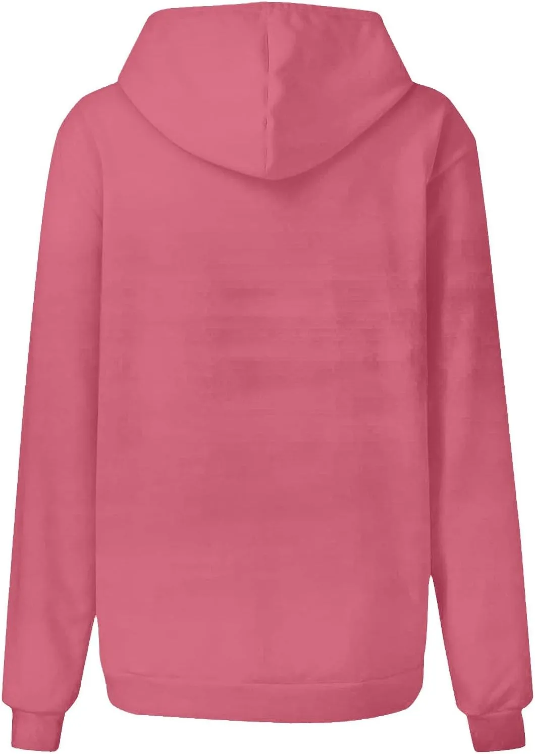 Women's Drawstring Hoodies Oversized Pullover Sweatshirts Pocket Casual Comfy Workout Preepy Track Shirts Fall Tops