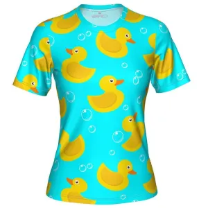 Women's Rubber Duck Short Sleeve Running Shirt