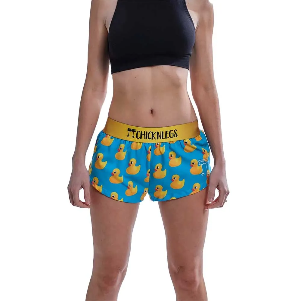 Women's Rubber Ducky 1.5" Split Short - Rubber Ducky