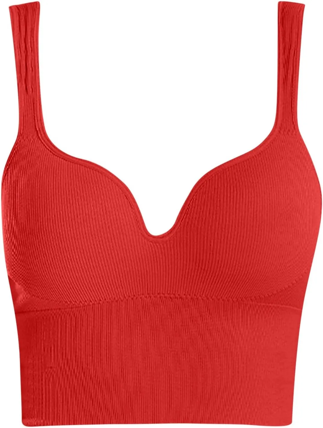 Women's Sexy Sports Bra Sports Bras Yoga Running Seamless for Large Bust One Piece Breathable Push Up Full Coverage