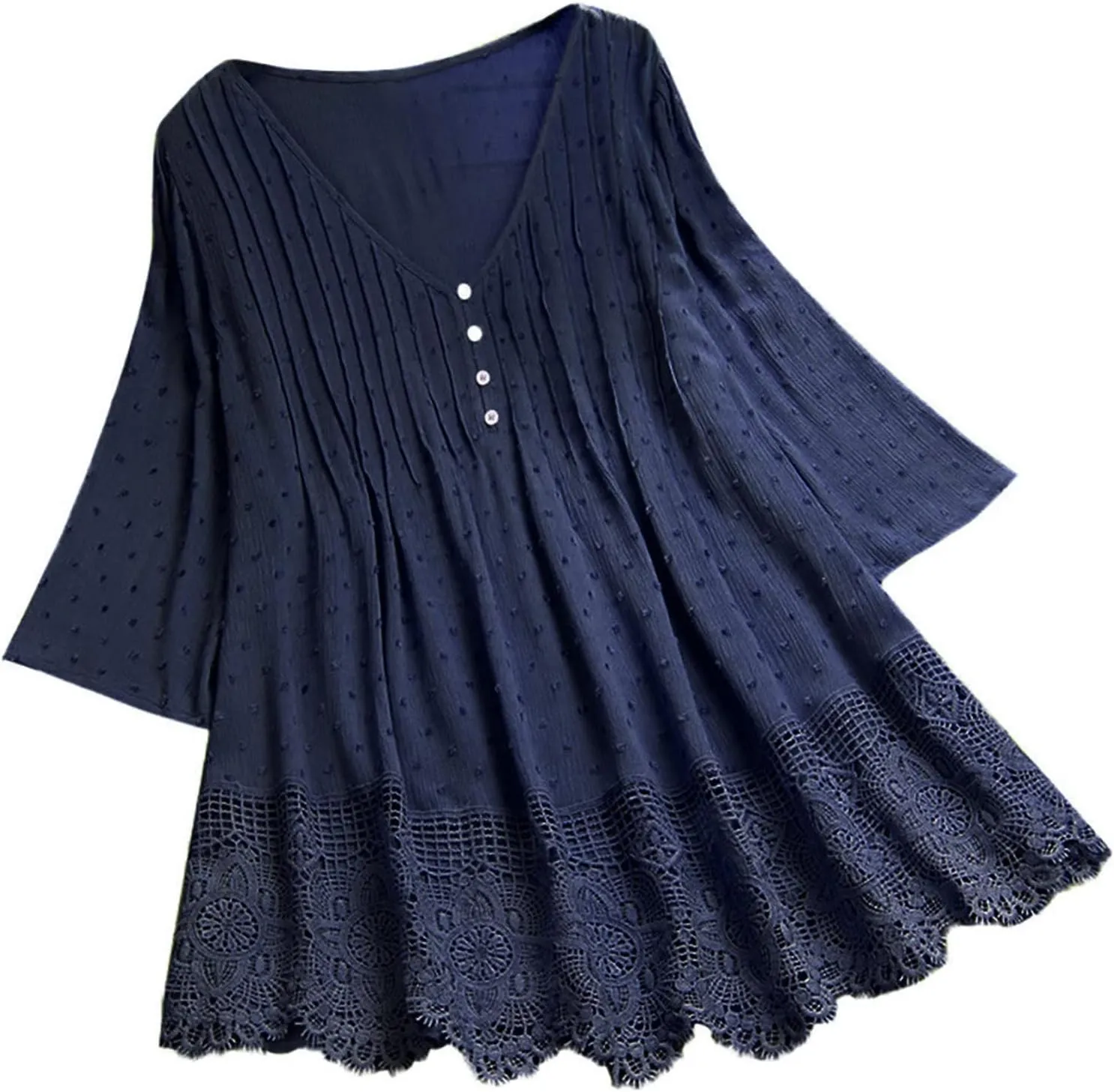 Womens Short Sleeve Linen Shirts Casual Round Neck Oversized T Shirt Embroidery Loose Fit Summer Tee Tops