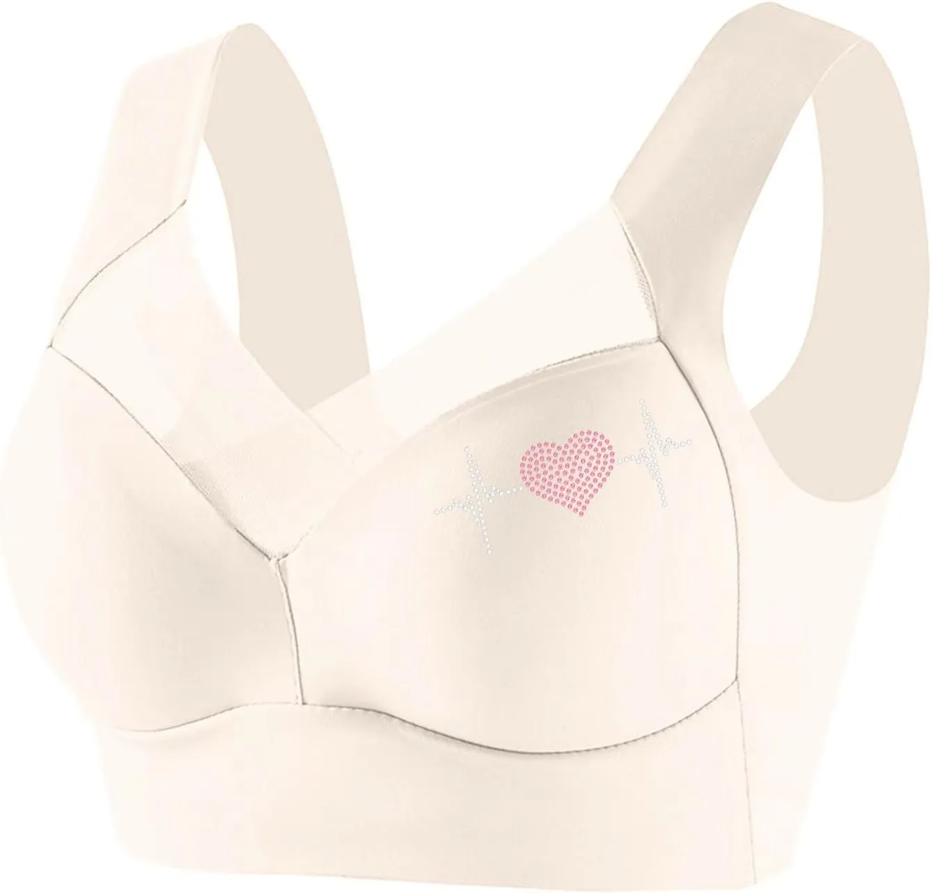 Womens Sports Thin Bralette with Mesh Panel Padded Cups Breathable Supportive Wear Comfortable Wireless Tank Top Bras