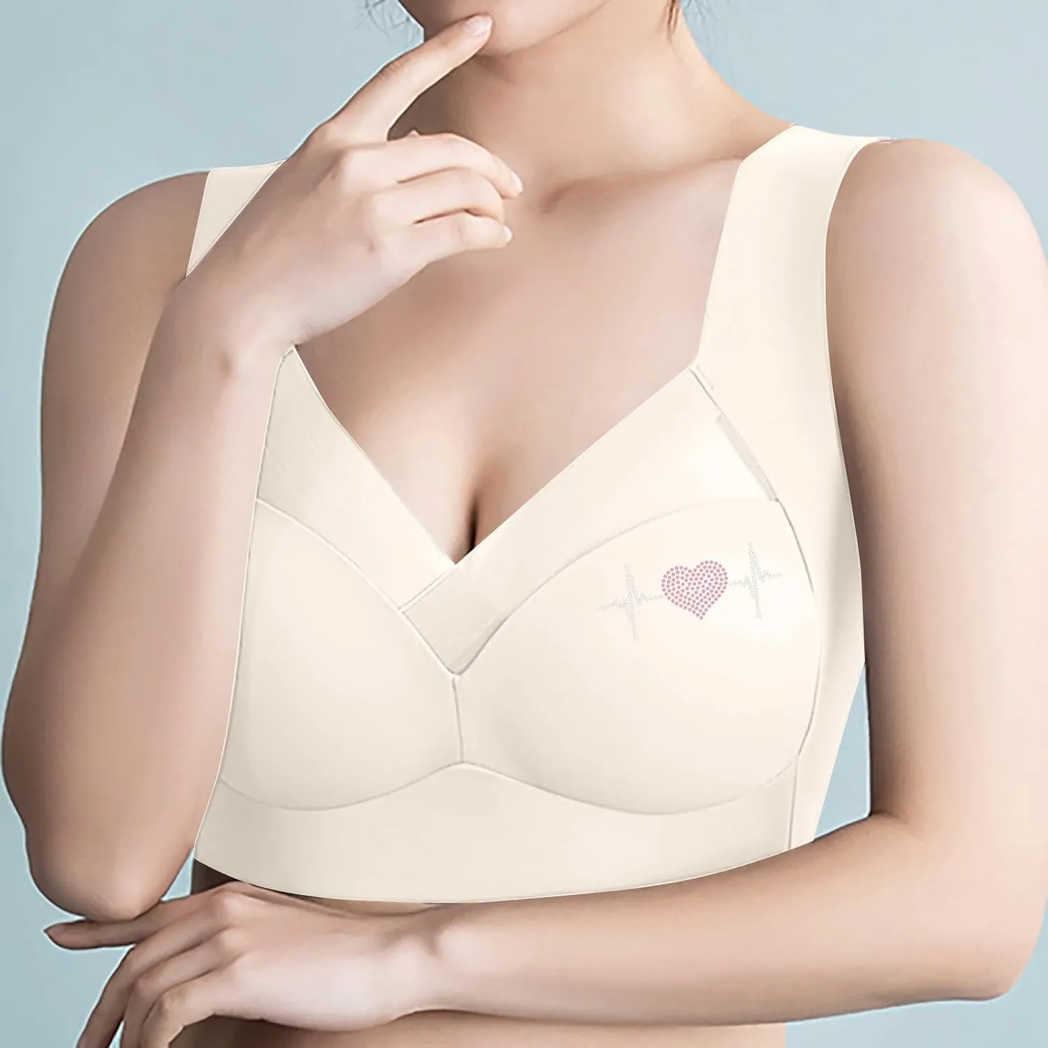 Womens Sports Thin Bralette with Mesh Panel Padded Cups Breathable Supportive Wear Comfortable Wireless Tank Top Bras