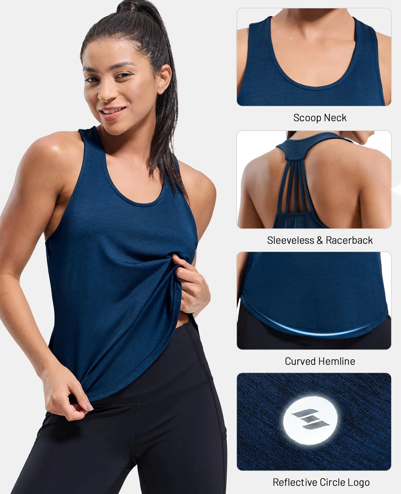 Women's StrapFlow Curvy Tank Top