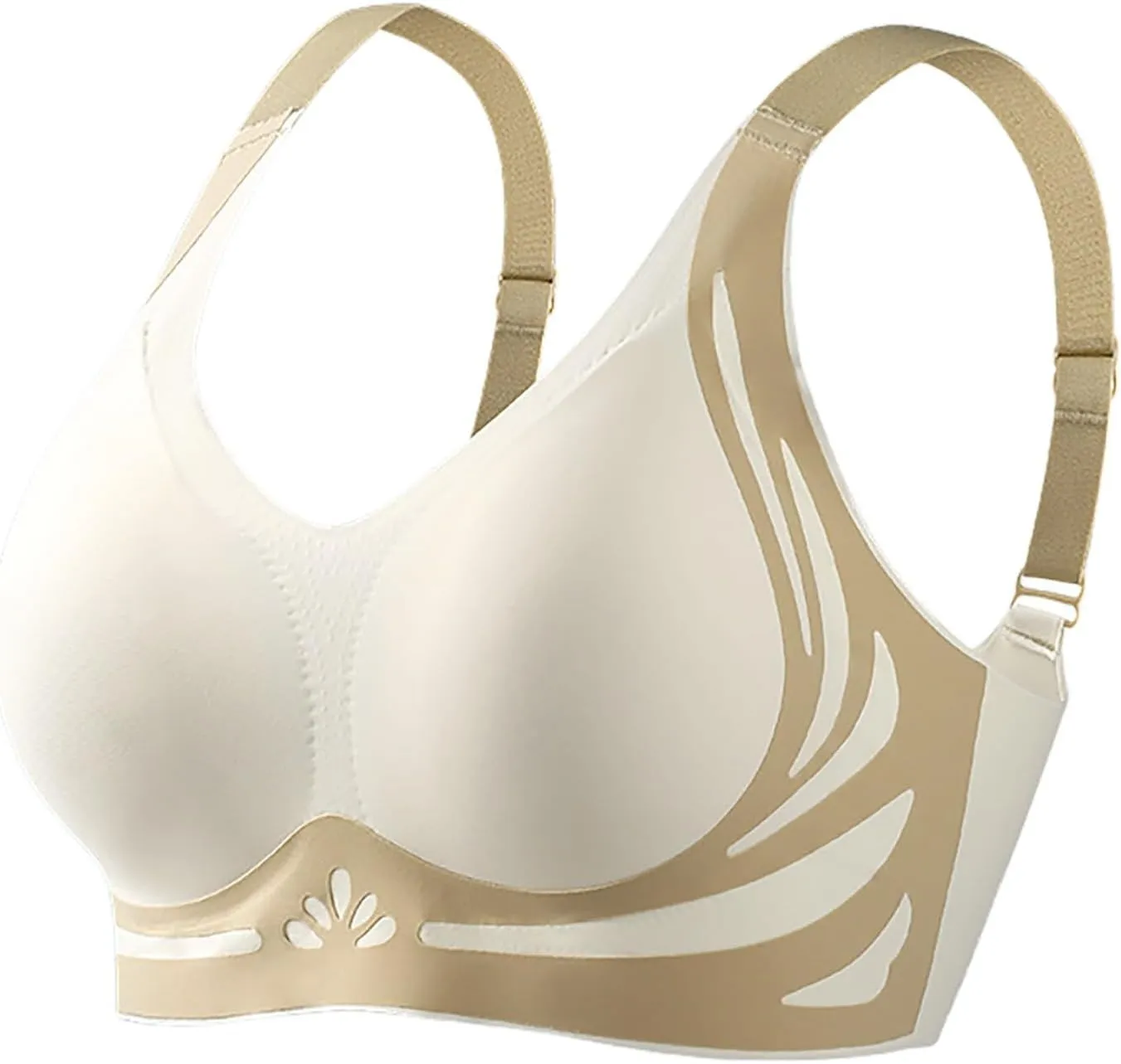 Women's Wireless Bra Push up Super Gather Support Bralette Lifting Breast Full Coverage Everyday Bras 2025