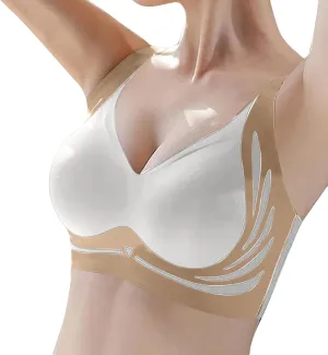 Women's Wireless Bra With Seamless Smooth Comfort Wirefree T Shirt Bra Extra Large Size Sports Bras for Women