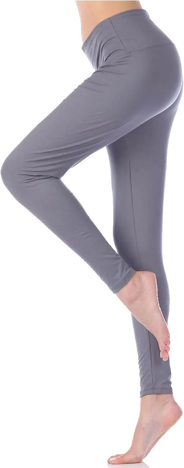 Workout Leggings for Women Seamless High Waist Athletic Workout Leggings Stretch Exercise Running Active Yoga Pants