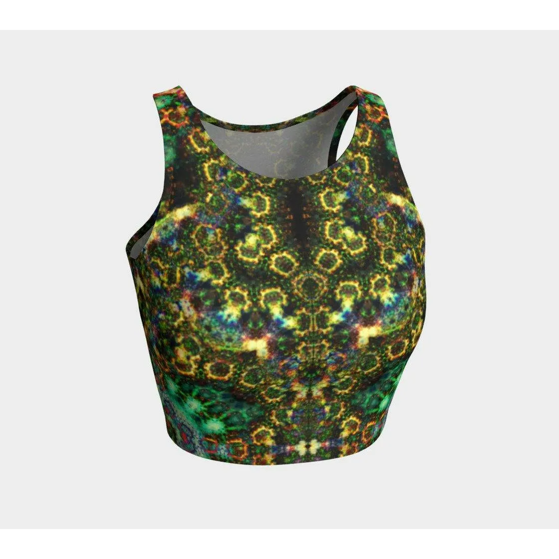 Xerxes Psychedelic Crop Top/ Bikini Set