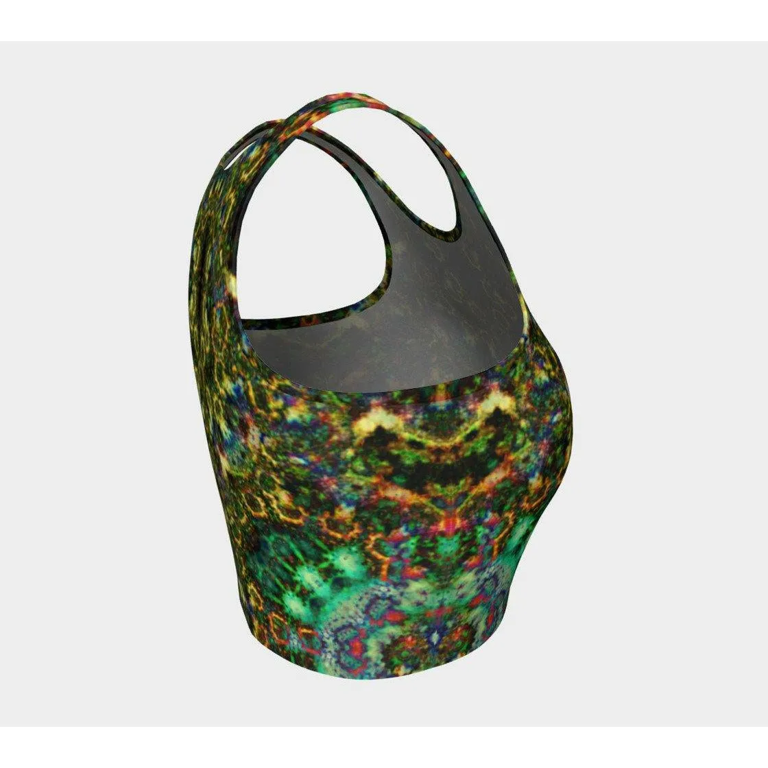 Xerxes Psychedelic Crop Top/ Bikini Set