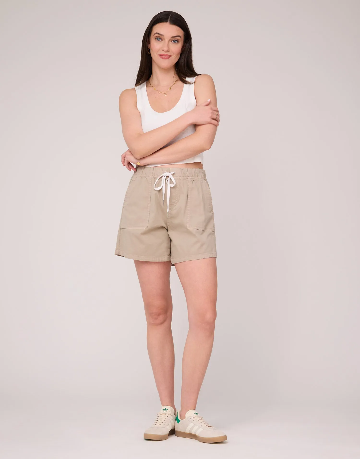 Yoga Jean Shorts Summer Sand